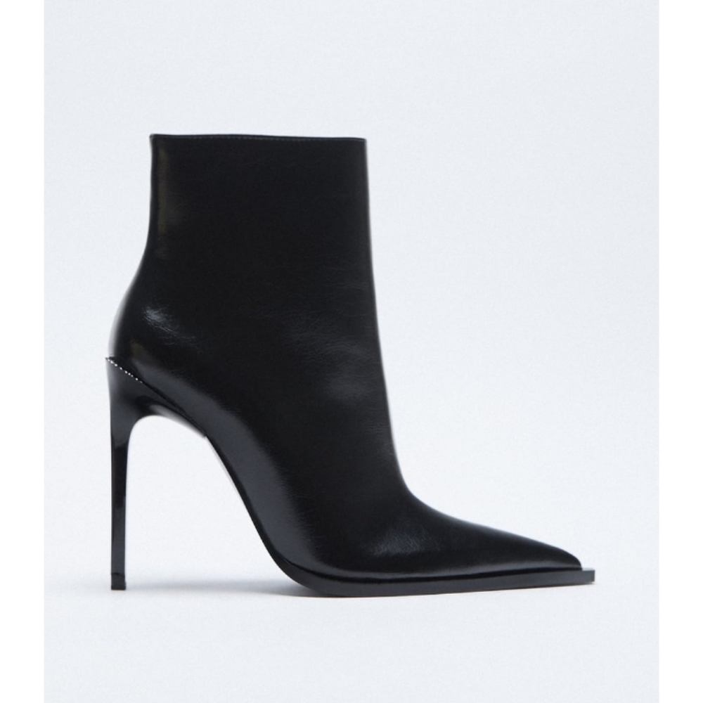 Zara high heeled ankle boots - Picture 2 of 10